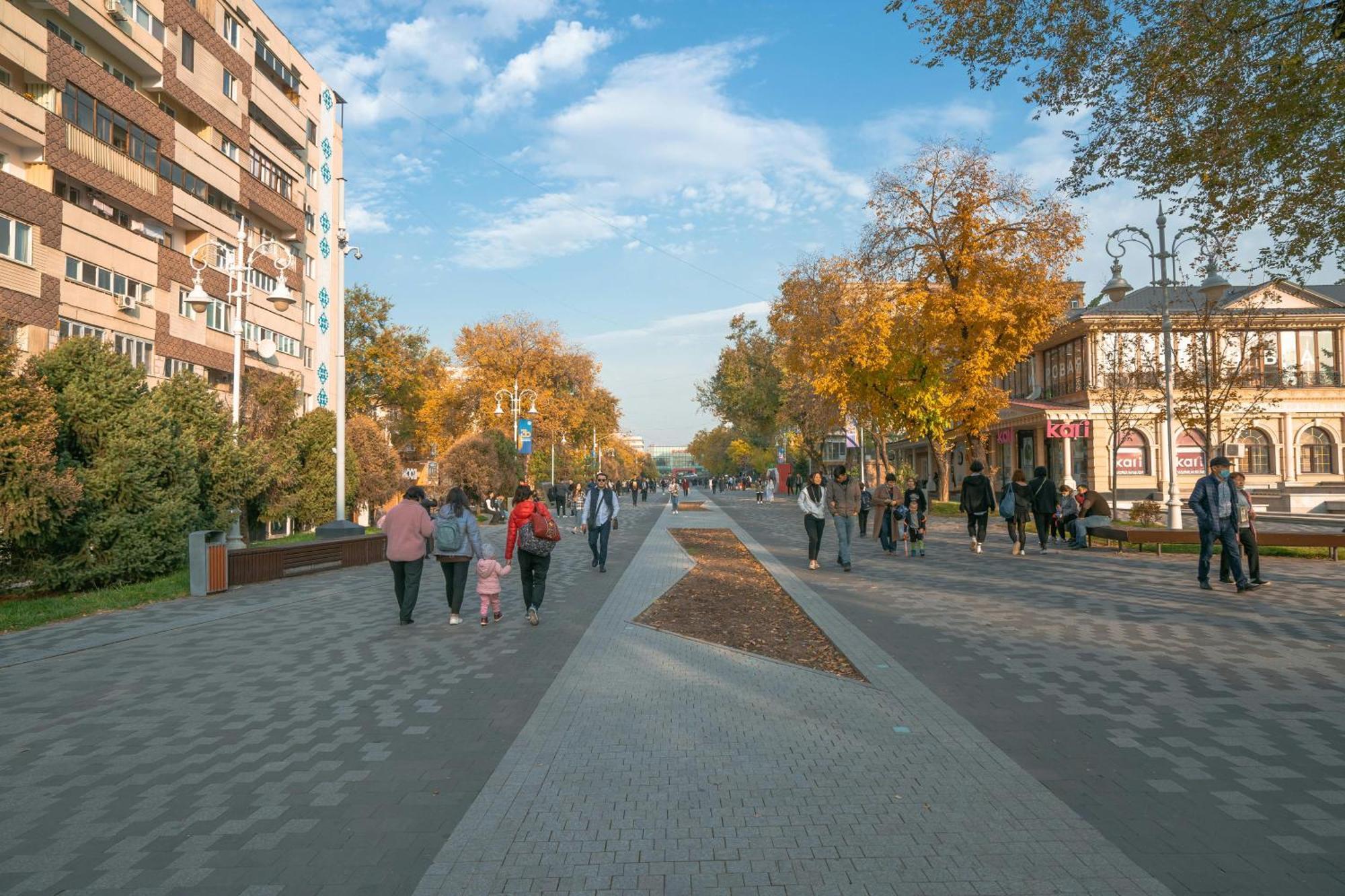 Nadezhda Apartments On Zhibek Zholy Avenue 33 Almatý Exterior foto